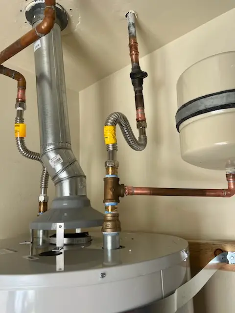 Water heater installation and plumbing repair in Cypresswood Court